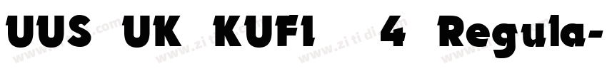 UUS UK KUFI_4 Regula字体转换